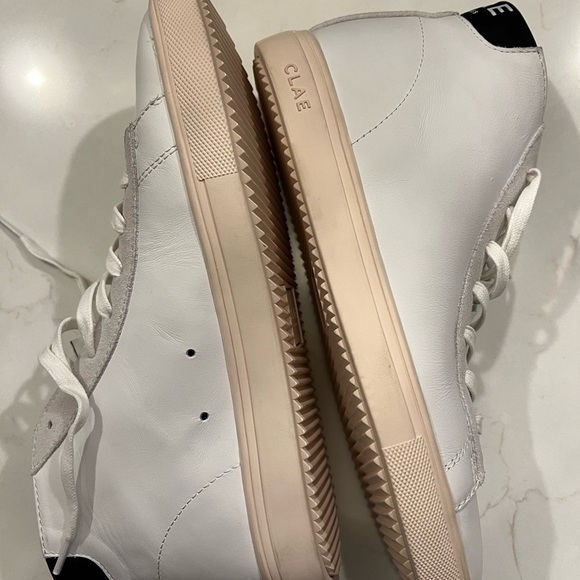 NWOT CLAE Los Angeles Mens Premium Leather High Top Sneaker / US 7 - Picture 9 of 14